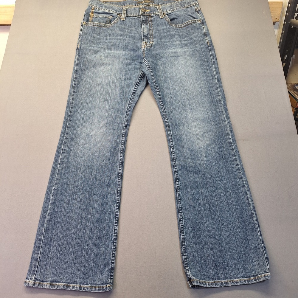Cody James Duke Relaxed Bootcut Jeans Mens 36x32 Medium Wash Blue Denim Cowboy